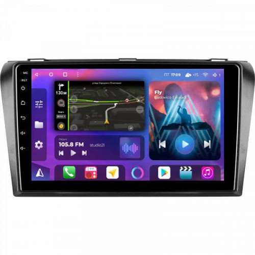 Штатная магнитола FarCar TM161M Mazda 3 2003-2009