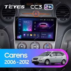Штатная магнитола Teyes CC3 2K 360 6/128 Kia Carens UN (2006-2012) F2