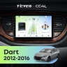 Штатная магнитола Teyes CC4L 4/64 Dodge Dart (2012-2016)