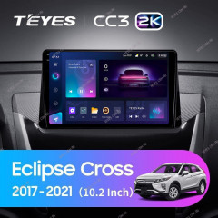 Штатная магнитола Teyes CC3 2K 360 6/128 Mitsubishi Eclipse Cross 1 (2017-2021) F1