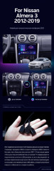 Штатная магнитола Teyes CC3 4/64 Nissan Almera 3 G15 (2012-2019) F2