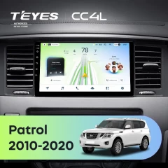 Штатная магнитола Teyes CC4L 6/64 Nissan Patrol Y62 (2010-2020) F1 9"