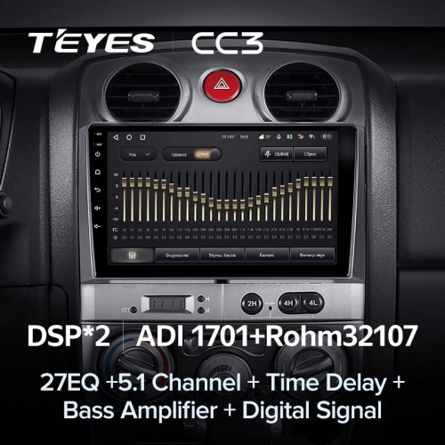 Штатная магнитола Teyes CC3 4/32 Chevrolet Colorado (2006-2012)