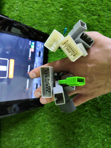 Штатная магнитола Tesla Carmedia ZF-1302-DSP Mitsubishi Pajero IV 2006-2015 (V97/V93)