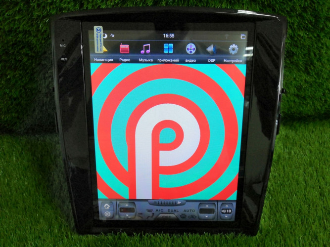 Штатная магнитола Tesla Carmedia ZF-1302-DSP Mitsubishi Pajero IV 2006-2015 (V97/V93)