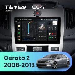 Штатная магнитола Teyes CC4 8/128 Kia Cerato 2 TD (2008-2013) F2