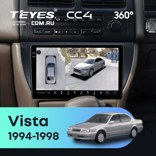 Штатная магнитола Teyes CC4 360 6/64 Toyota Vista V40 (1994-1998)