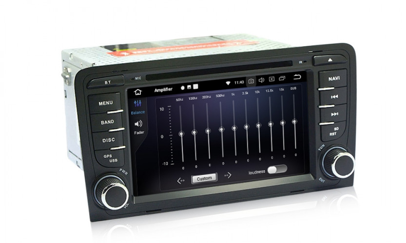 Штатная магнитола Carmedia MKD-A789-P5 Audi A3/S3/RS3 (2003-2011)