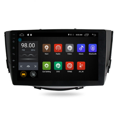 Штатная магнитола Carmedia MKD-1058 Lifan X60 2012+