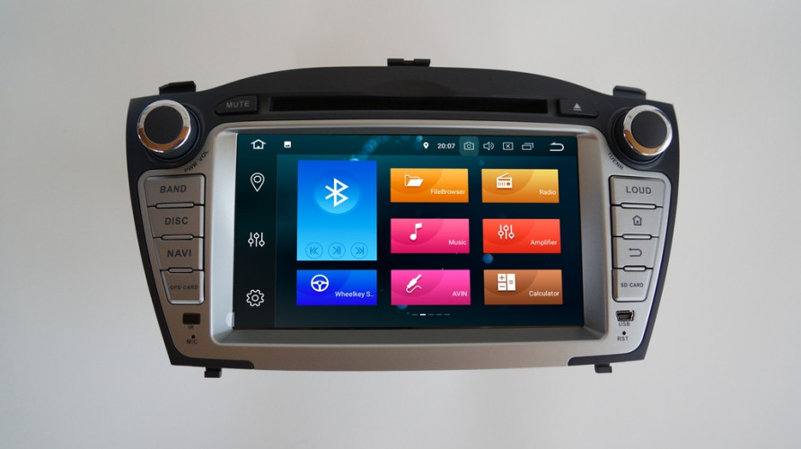 Штатная магнитола Сarmedia MKD-H708-P4N Hyundai Ix35 2009-2015