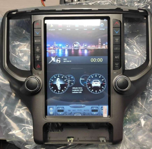 Штатная магнитола Tesla Carmedia ZF-1265-Q6 Dodge RAM 2020+