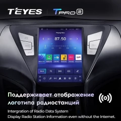 Штатная магнитола Tesla style Teyes TPRO 2 6/128 Hyundai Elantra 5 JK GD MD UD (2014-2016) F2