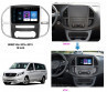 Штатная магнитола Carmedia OL-1946-D Mercedes-benz Vito 2014+