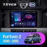 Штатная магнитола Teyes CC3 2K 6/128 Mercedes-Benz Smart Fortwo 2 (2010-2015) F1