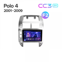 Штатная магнитола Teyes CC3 2K 6/128 Volkswagen Polo Mk4 (2001-2009) F2
