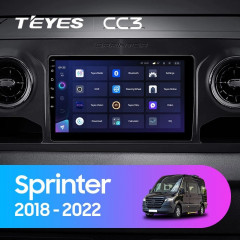 Штатная магнитола Teyes CC3 6/128 Mercedes-Benz Sprinter (2018-2022) F1