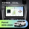 Штатная магнитола Teyes CC4L 6/64 Nissan Patrol Y62 (2010-2020) F2