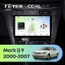 Штатная магнитола Teyes CC4L 6/64 Toyota Mark II 9 X100 (2000-2007) F1