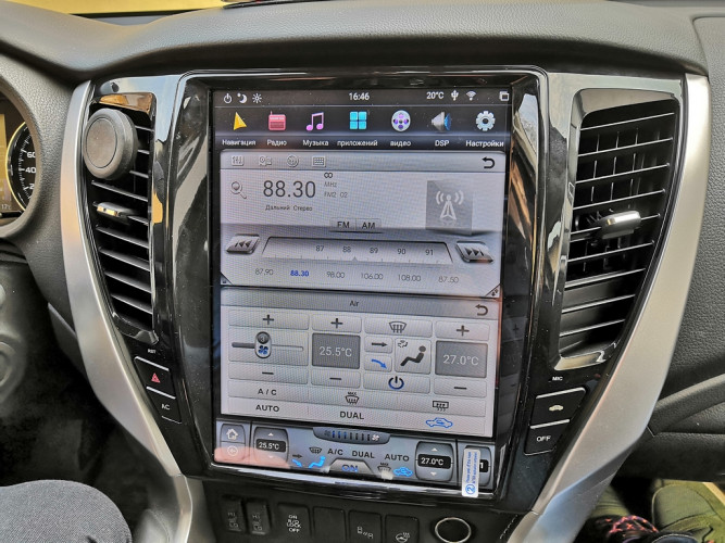 Штатная магнитола Tesla Carmedia ZF-1236-DSP Mitsubishi Pajero SPORT 2017+