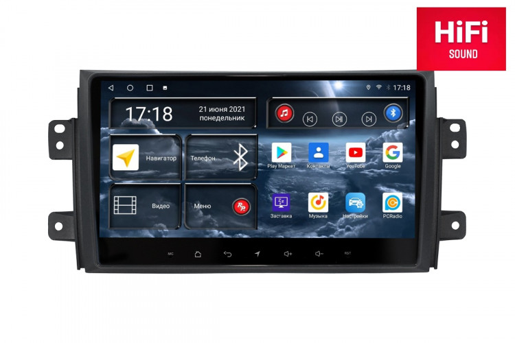 Штатная магнитола Redpower 75054 Suzuki SX4 (07.2006-03.2016)