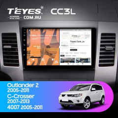 Штатная магнитола Teyes CC3L 4/64 Citroen C-Crosser 1 (2007-2013) Тип-A