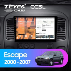 Штатная магнитола Teyes CC3L 4/32 Ford Escape (2000-2007)