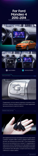 Штатная магнитола Teyes CC3 6/128 Ford Mondeo 4 (2011-2014)