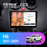Штатная магнитола Teyes CC3 4/32 GREAT WALL Hover Haval H6 (2017-2019) (0din)