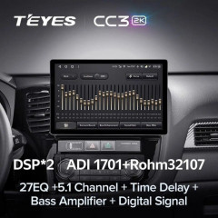 Штатная магнитола Teyes CC3 2K 6/128 Kia Ceed 2 JD (2012-2018) (13&quot;)