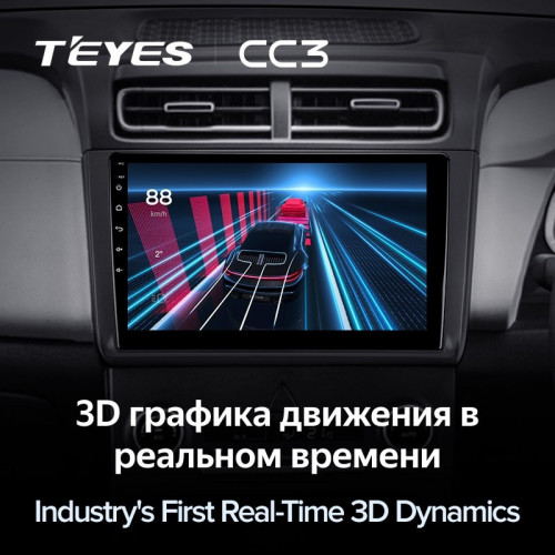 Штатная магнитола Teyes CC3 4/64 Hyundai Creta 2 2021+ (матовая) F1