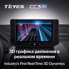 Штатная магнитола Teyes CC3 2K 360 6/128 Toyota Harrier 4 XU80 (2020-2022)
