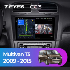 Штатная магнитола Teyes CC3 4/64 Volkswagen Multivan T5 (2009-2015)