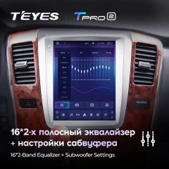 Штатная магнитола Tesla style Teyes TPRO 2 6/128 Toyota Alphard 1 H10 (2002-2005) F1