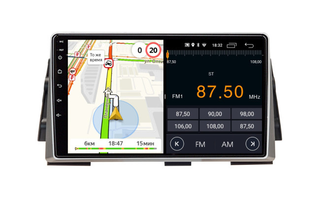 Штатная магнитола Parafar PF790FHD Nissan Juke (2017+)