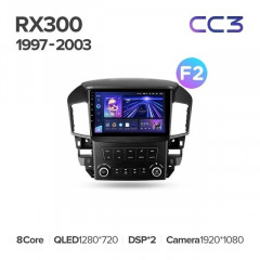 Штатная магнитола Teyes CC3L 4/64 Lexus RX300 XU10 (1997-2003) F2