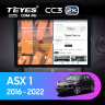 Штатная магнитола Teyes CC3 2K 4/32 Mitsubishi ASX (2016-2022) Тип-A (13")
