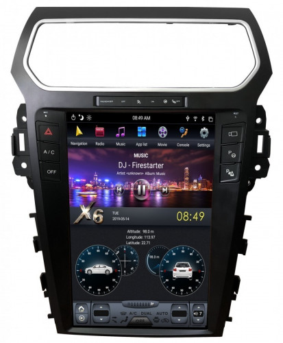 Штатная магнитола Tesla Carmedia ZF-1263-S2-GE Ford Explorer 5 (2011-2016)