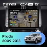 Штатная магнитола Teyes CC4 Pro 8/128 Toyota Land Cruiser Prado 150 (2009-2013) F1 Тип-A (13")