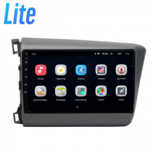 Штатная магнитола Parafar PF132Lite Honda Civic 2012-2016