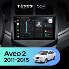 Штатная магнитола Teyes CC4 6/64 Chevrolet Aveo 2 (2011-2015)