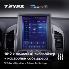 Штатная магнитола Tesla style Teyes TPRO 2 4/32 Chevrolet Captiva (2011-2016)