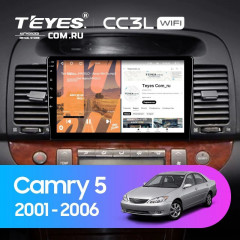 Штатная магнитола Teyes CC3L WiFi 2/32 Toyota Camry 5 XV 30 (2001-2006) Тип-B