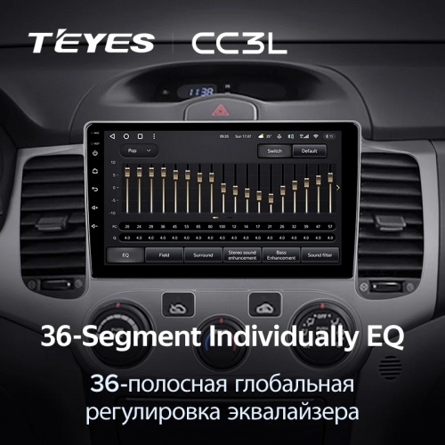 Штатная магнитола Teyes CC3L 4/64 Kia Optima 2 MG (2005-2008)
