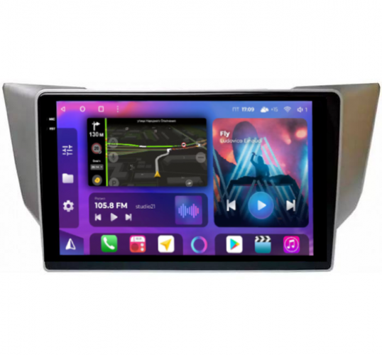 Штатная магнитола FarCar XXL3221M Lexus RX300 2003-2009