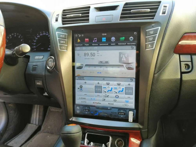 Штатная магнитола Tesla Carmedia ZF-1303Н-Q6 Lexus LS 460