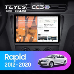 Штатная магнитола Teyes CC3 2K 4/64 Skoda Rapid NH3 NH1 (2012-2020) (11")