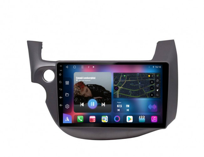 Штатная магнитола FarCar TM1141M Honda Jazz 2008-2014 графит