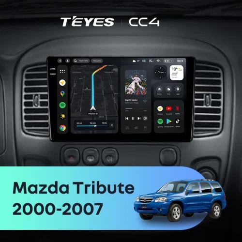 Штатная магнитола Teyes CC4 6/64 Mazda Tribute (2000-2007)