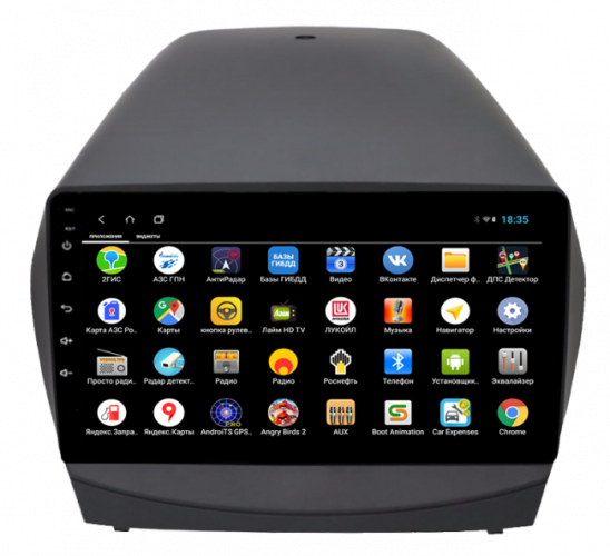 Штатная магнитола Parafar PF361XHD Hyundai ix35 2010-2015