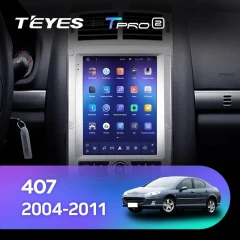 Штатная магнитола Tesla style Teyes TPRO 2 6/128 Peugeot 407 1(2004-2011)